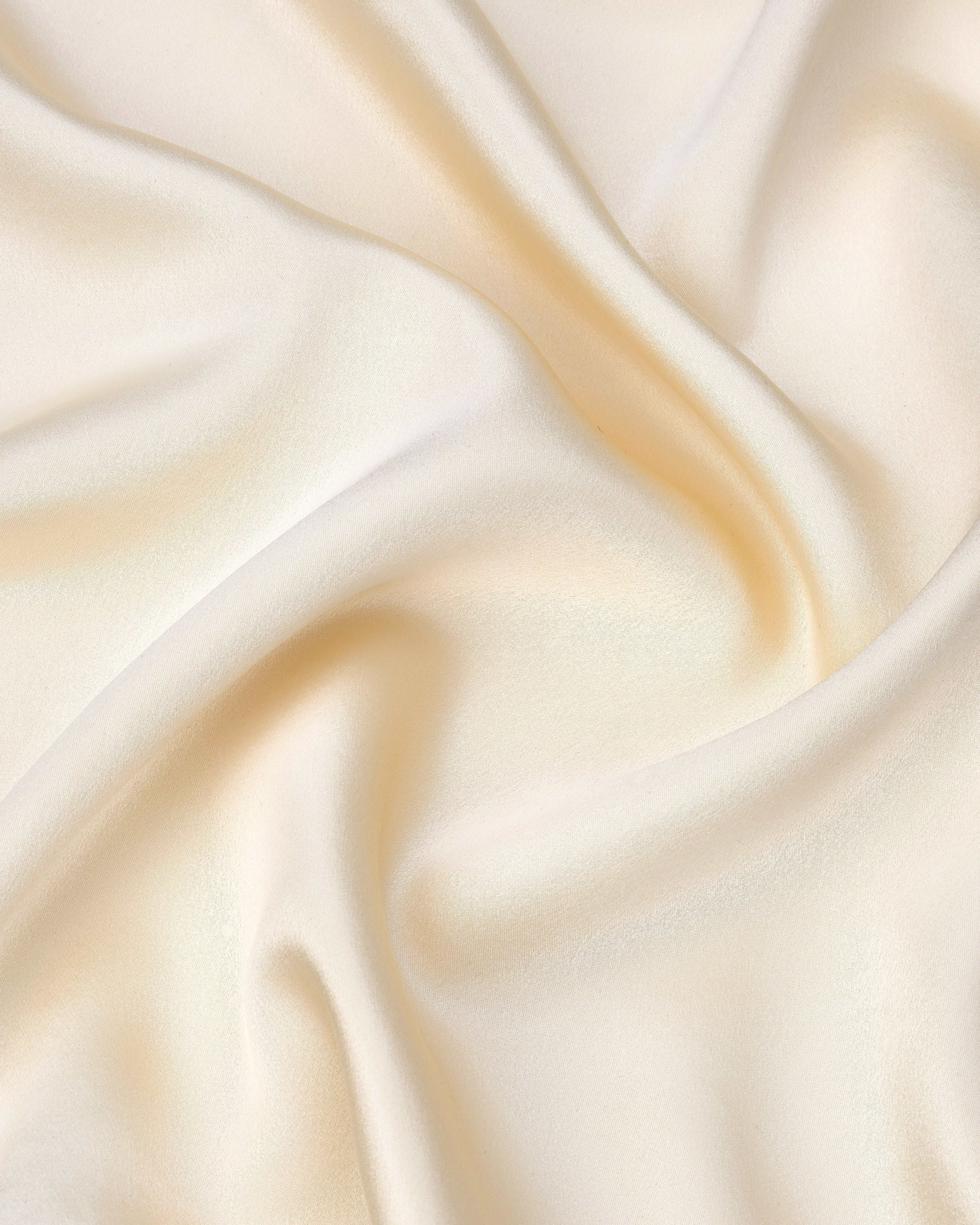 silk sprint shorts in ivory